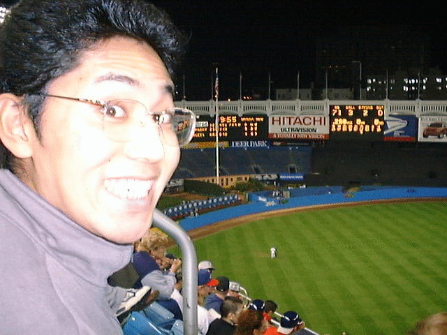 NY Yankees vs Tampa Bay at the Yankee Stadium
